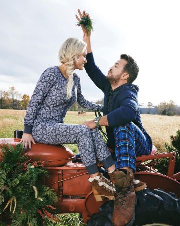 Luke Bryan with his wife, Caroline Bryan